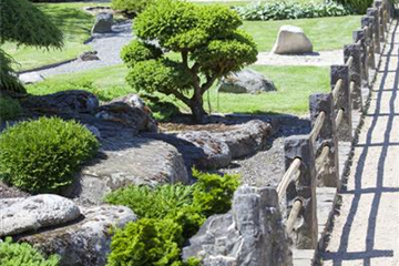 Der Japanische Garten - Idylle im Einklang